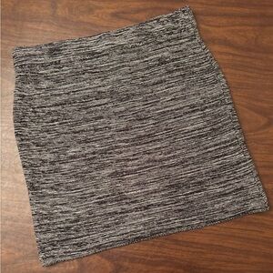 NWT LOFT Textured Charcoal Pencil Skirt